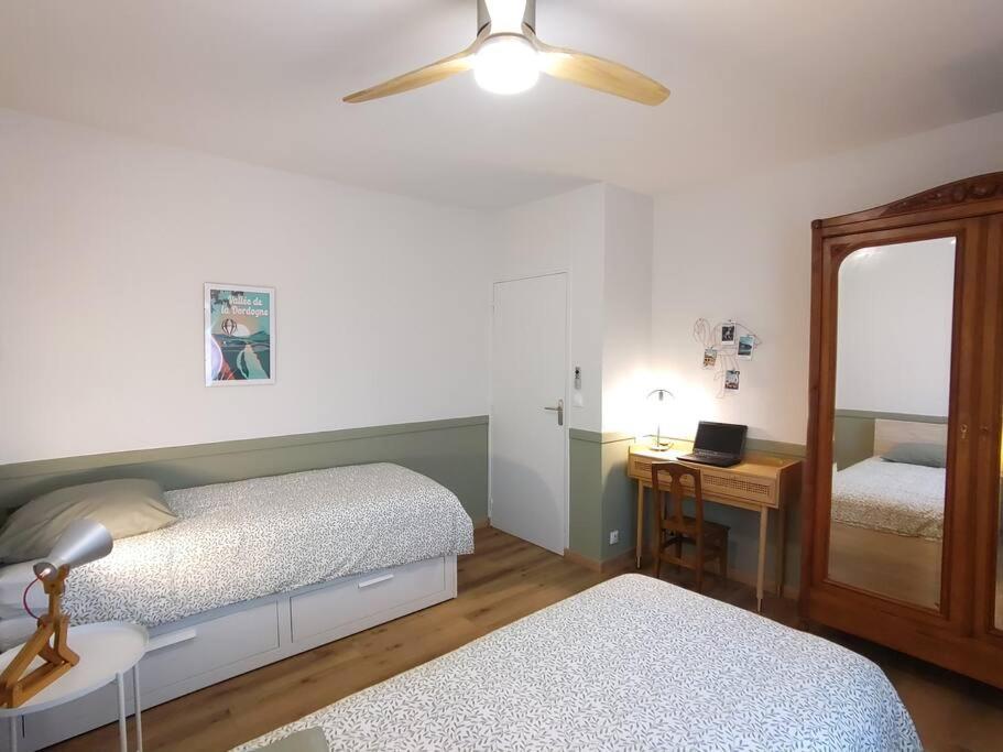 Grand Appartement Avec Jardin 布里特努 外观 照片