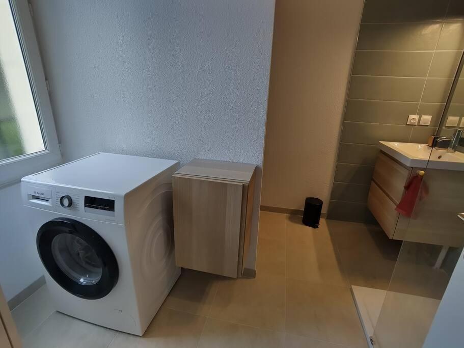 Grand Appartement Avec Jardin 布里特努 外观 照片